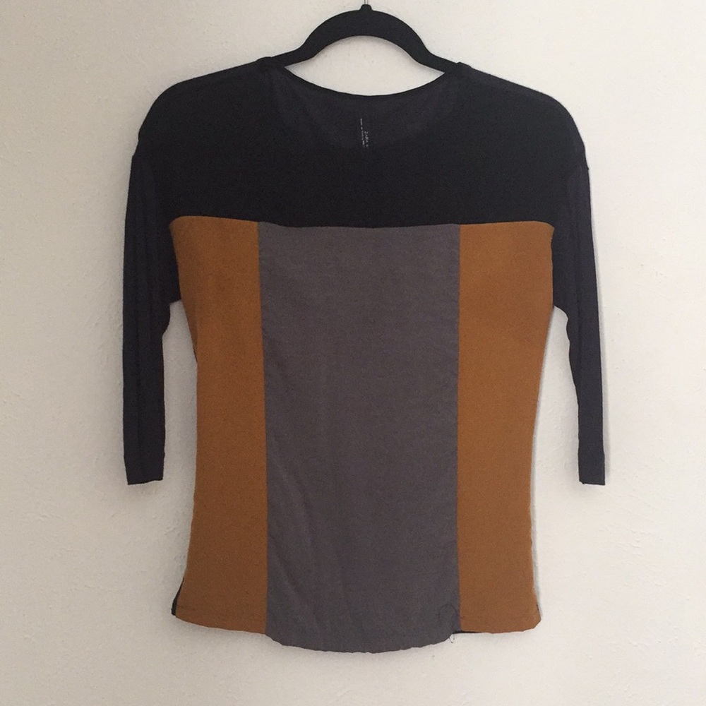 Zara Colorblock Top